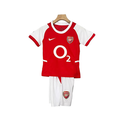 Kit Infantil Retrô Arsenal Home 02/03