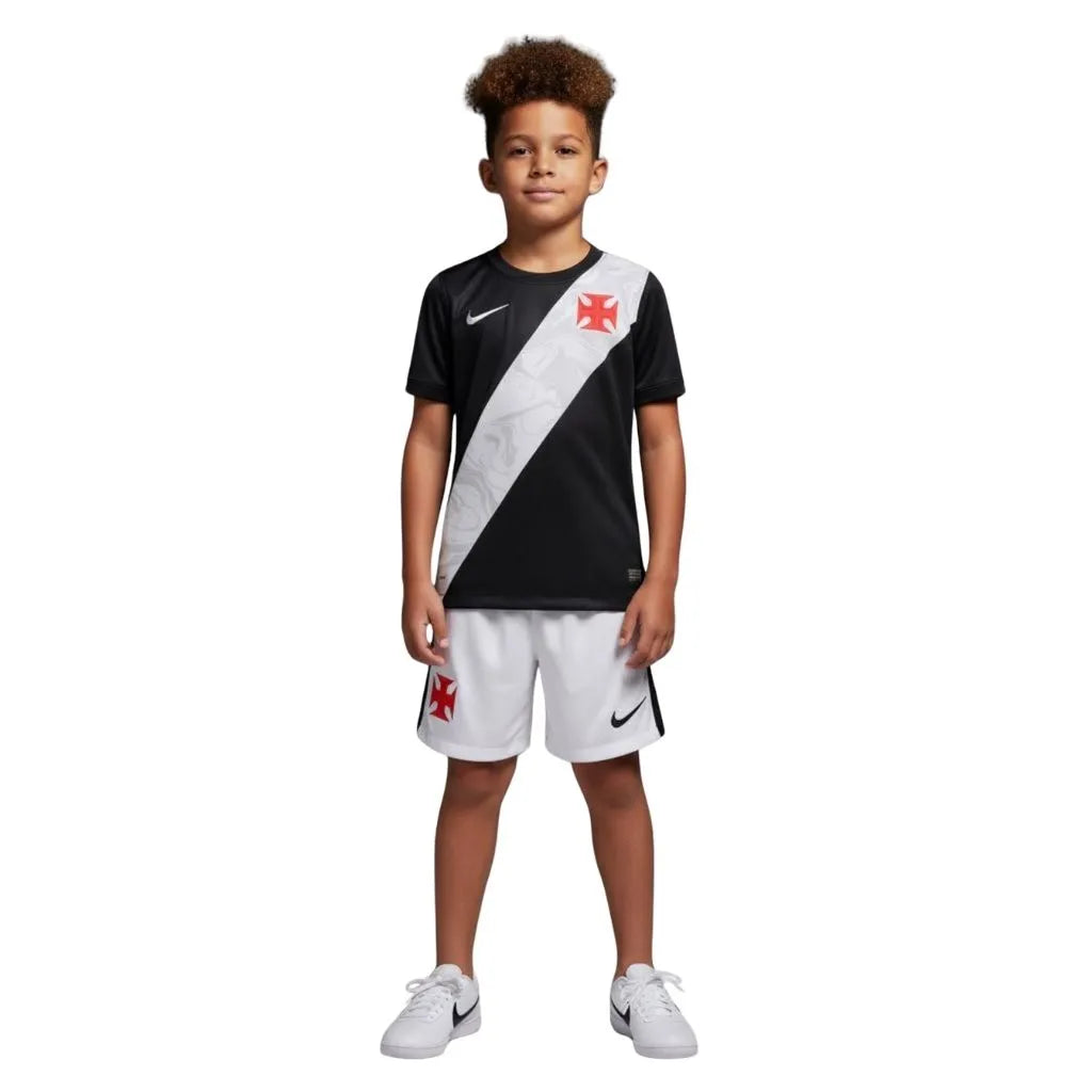 Conjunto Infantil Vasco da Gama I 2026/27 Short Branco