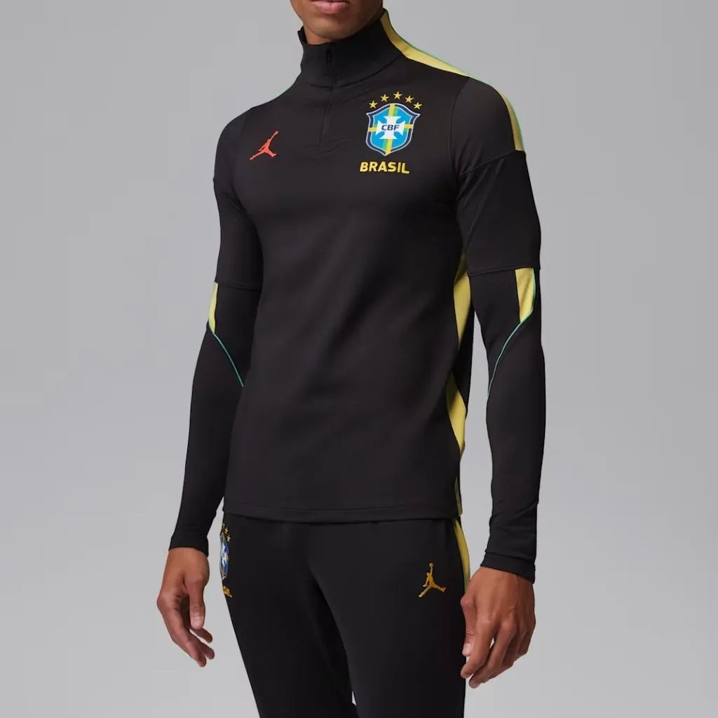 Conjunto de Treino Meio Ziper Brasil I 26