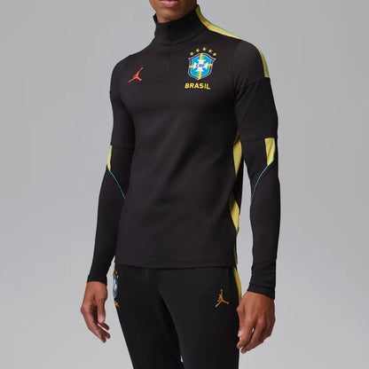 Conjunto de Treino Meio Ziper Brasil I 26