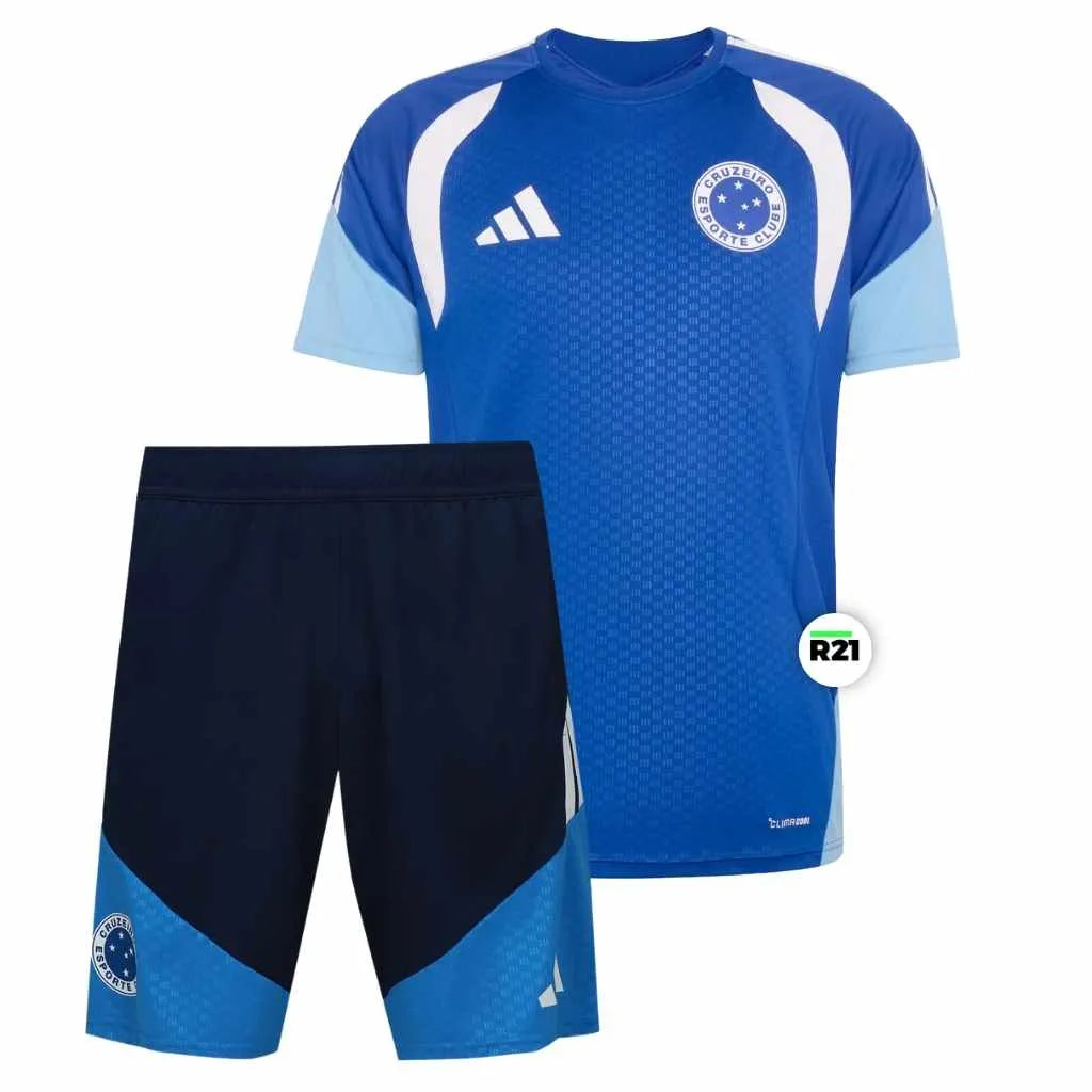 Kit Masculino Cruzeiro Treino 2026