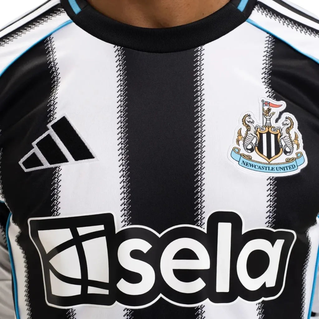Camisa Newcastle Home 2025/26 Manga Longa