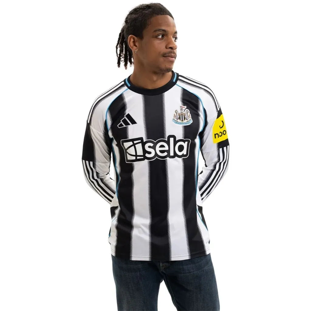 Camisa Newcastle Home 2025/26 Manga Longa