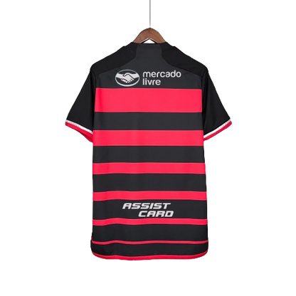 Camisa Masculina Flamengo I 2024/25 - Torcedor Patrocínios + Patch