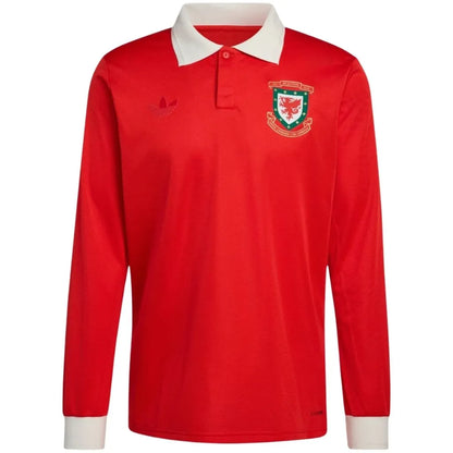 Camisa Masculina País de Gales 150 anos Manga Longa