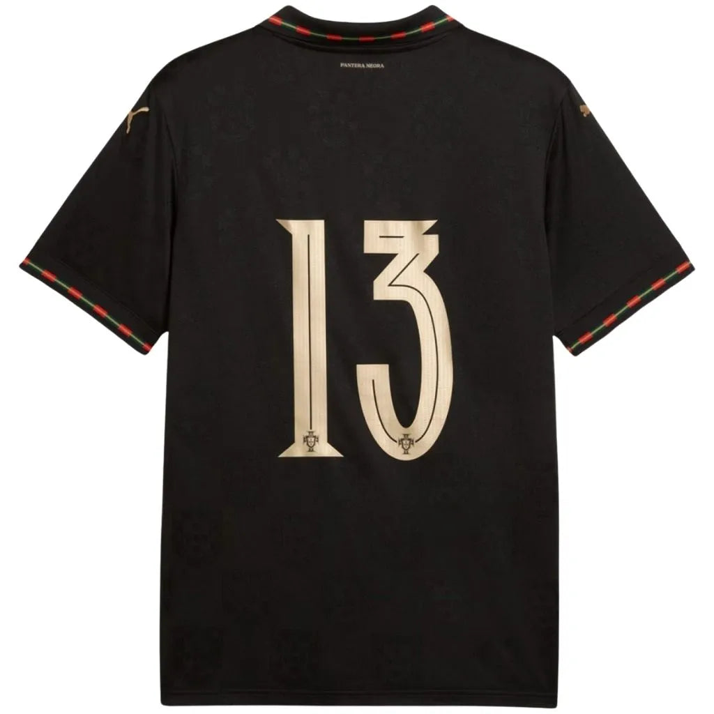 Camisa Masculina Portugal Pantera Negra Authentic