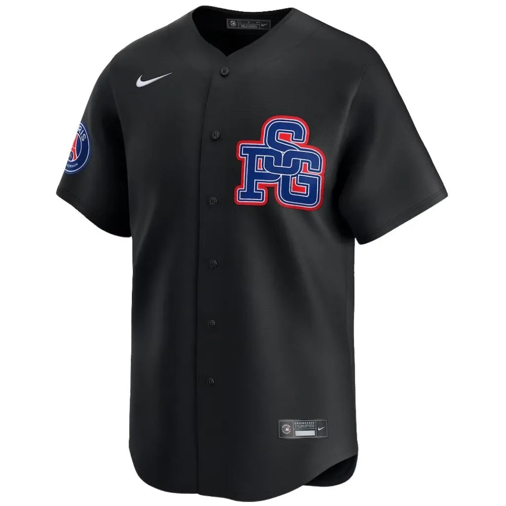 Camisa PSG 2025 Especial MLB Preta