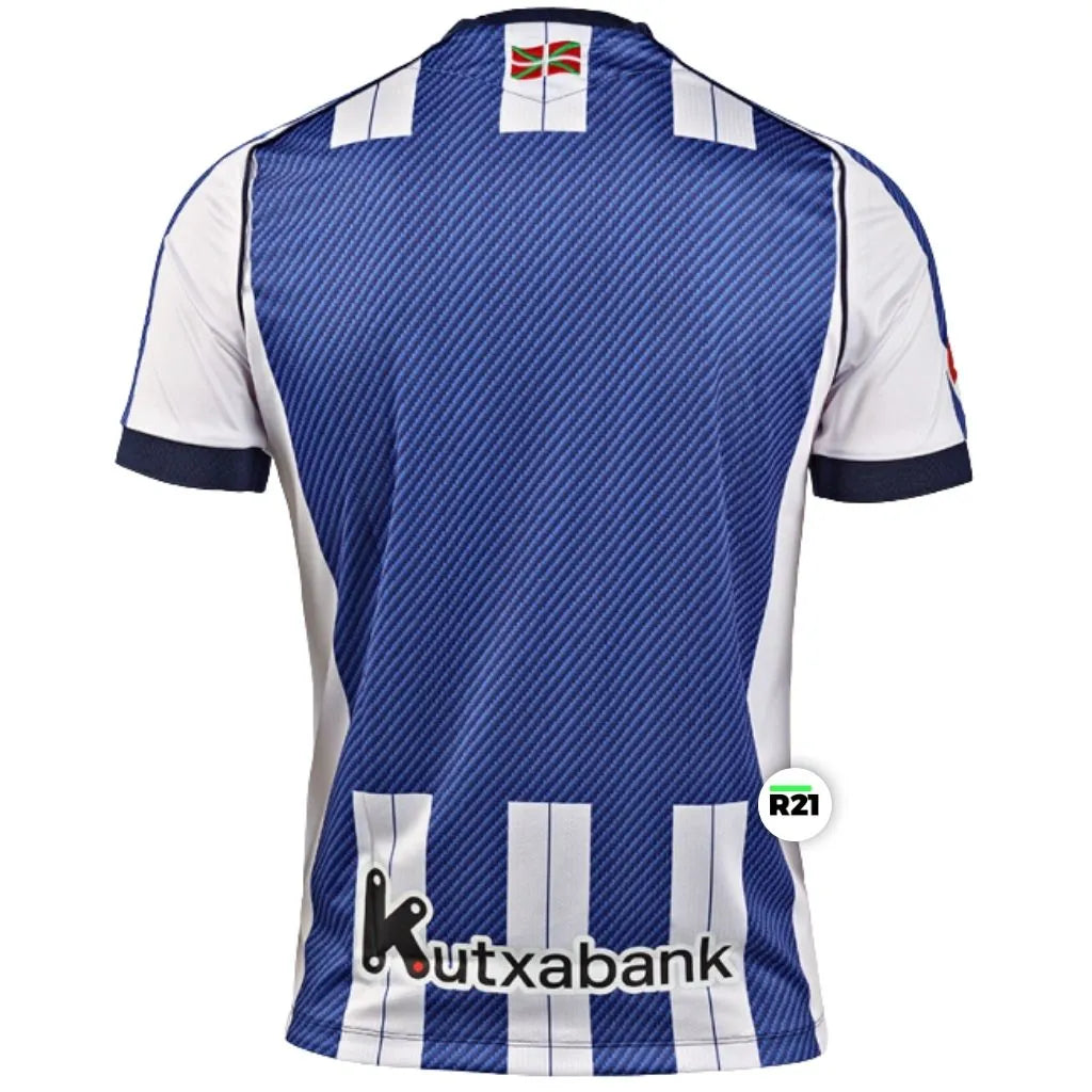 Camisa Masculina Real Sociedad I 2025/26