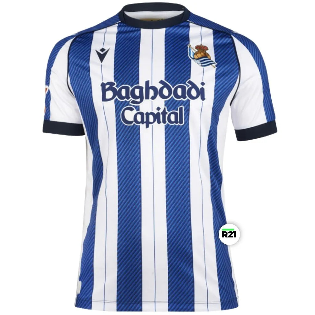 Camisa Masculina Real Sociedad I 2025/26