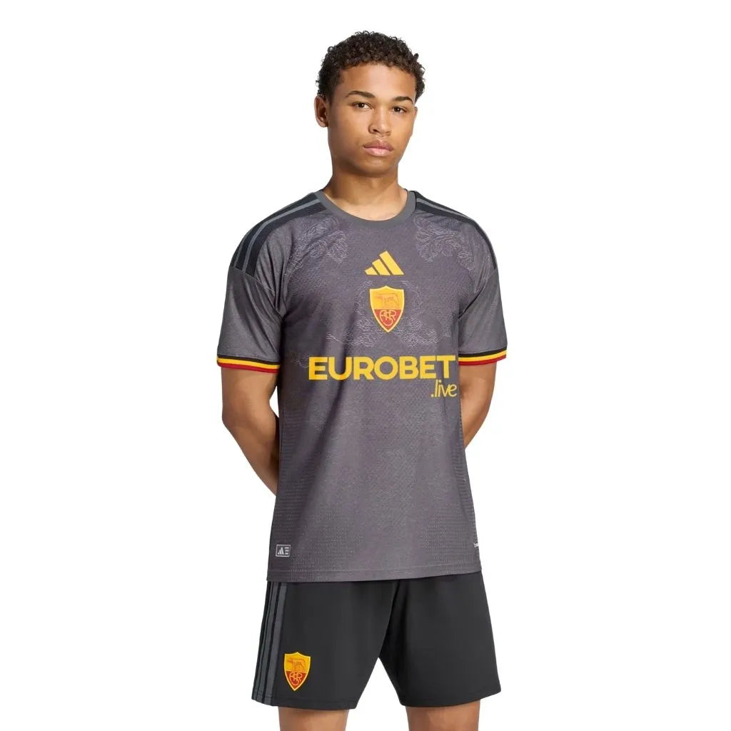 Camisa Masculina Roma Third 2026/27 Authentic
