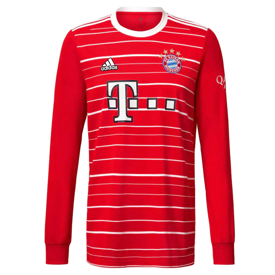 Camisa Masculina Bayern de Munique I 2022/23 Manga Longa