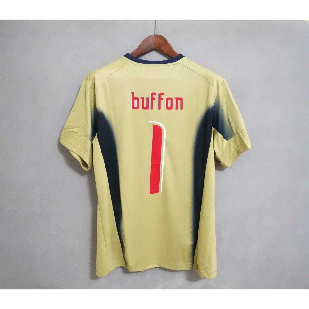 CAMISA RETRÔ ITÁLIA GOLD 2006